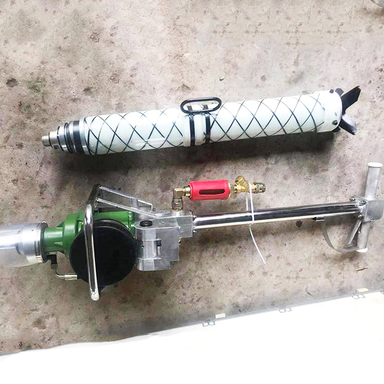 Portable Handheld Anchor Drilling Machine Pneumatic Roof Bolter Handheld Pneumatic Roof Bolter Underground Anchor Drilling
