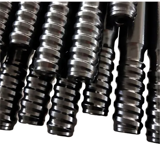 Integral Shank Drill Steel for Hand Held Rock Drills Used in Small Scale Mining with Quick Change Chuck End and Forged Shank for