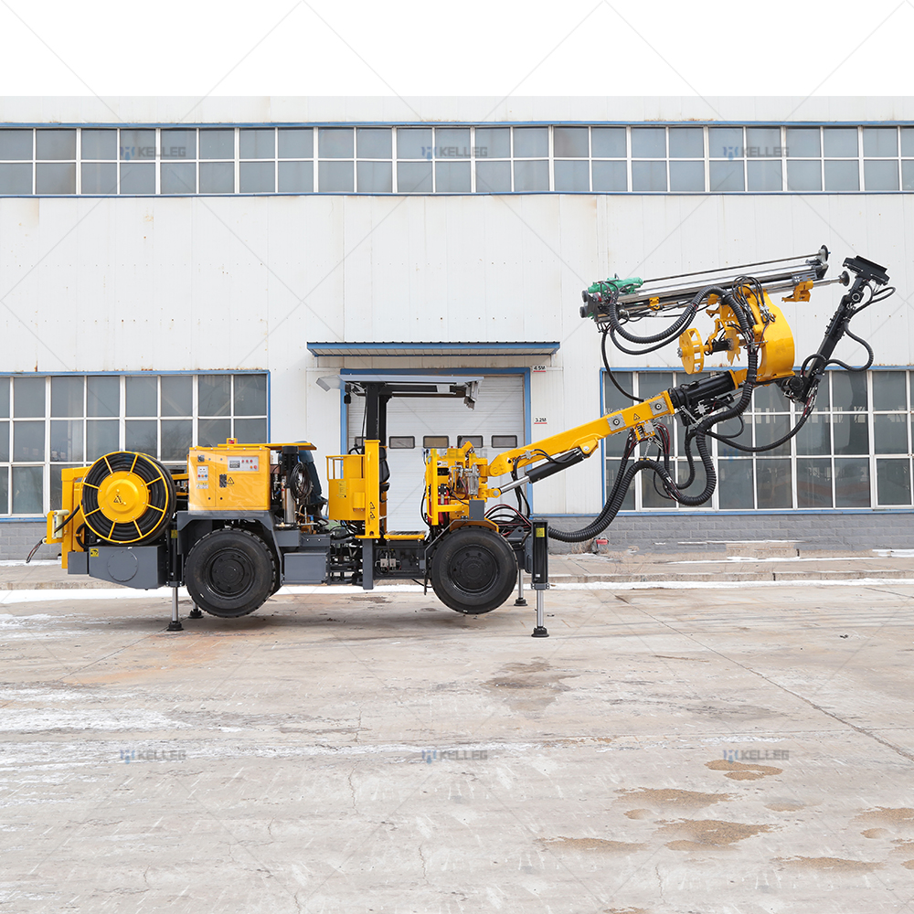 China Factory Hydraulic Bolting Jumbo Tunneling Machine Underground Drill Rig for Mining Shaft Motor As Core Component