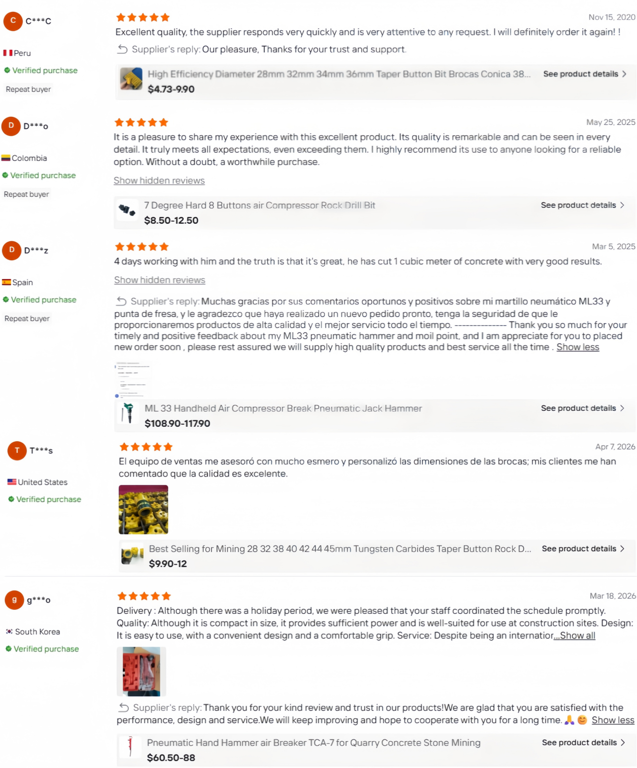 Customer Referrals and Ratings