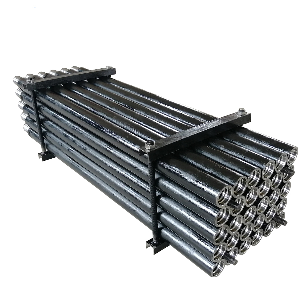 76mm 89mm 102mm 114mm 127mm 140mm Hex Extension Drill Stem Rod DTH Drill Pipe Rod For Mining Drill Rig Forged Drilling Tool