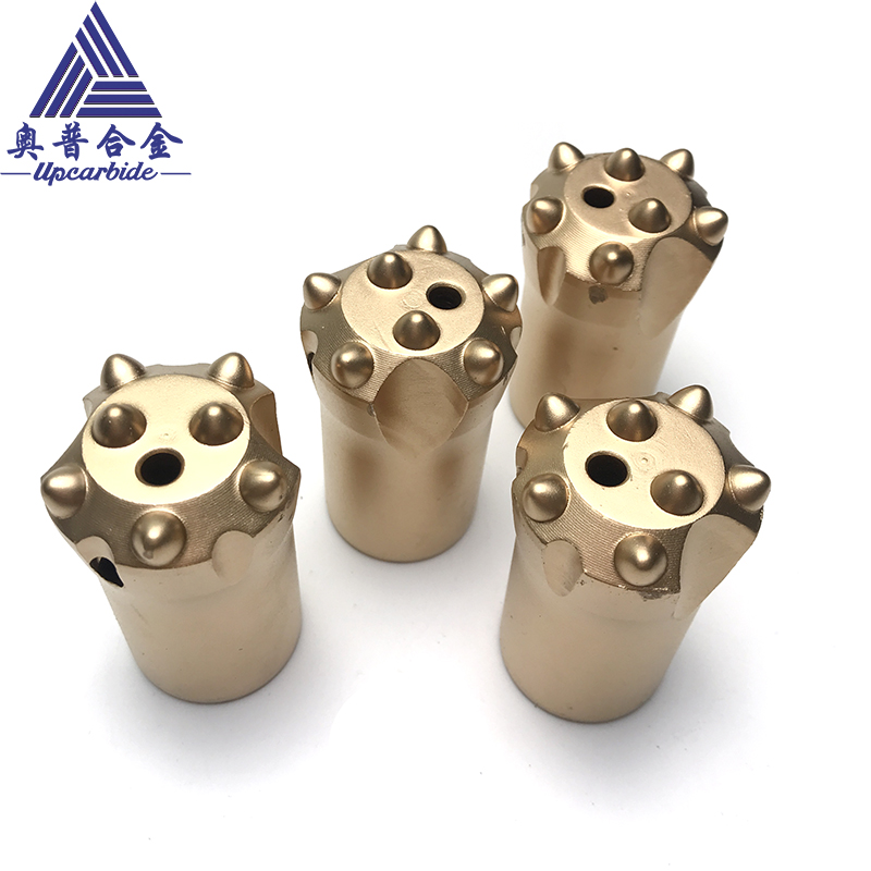 Hard Rock Tapered Button Taper Drill Bit 32mm 36mm 38mm Customized For Rock Drilling &amp; Mining