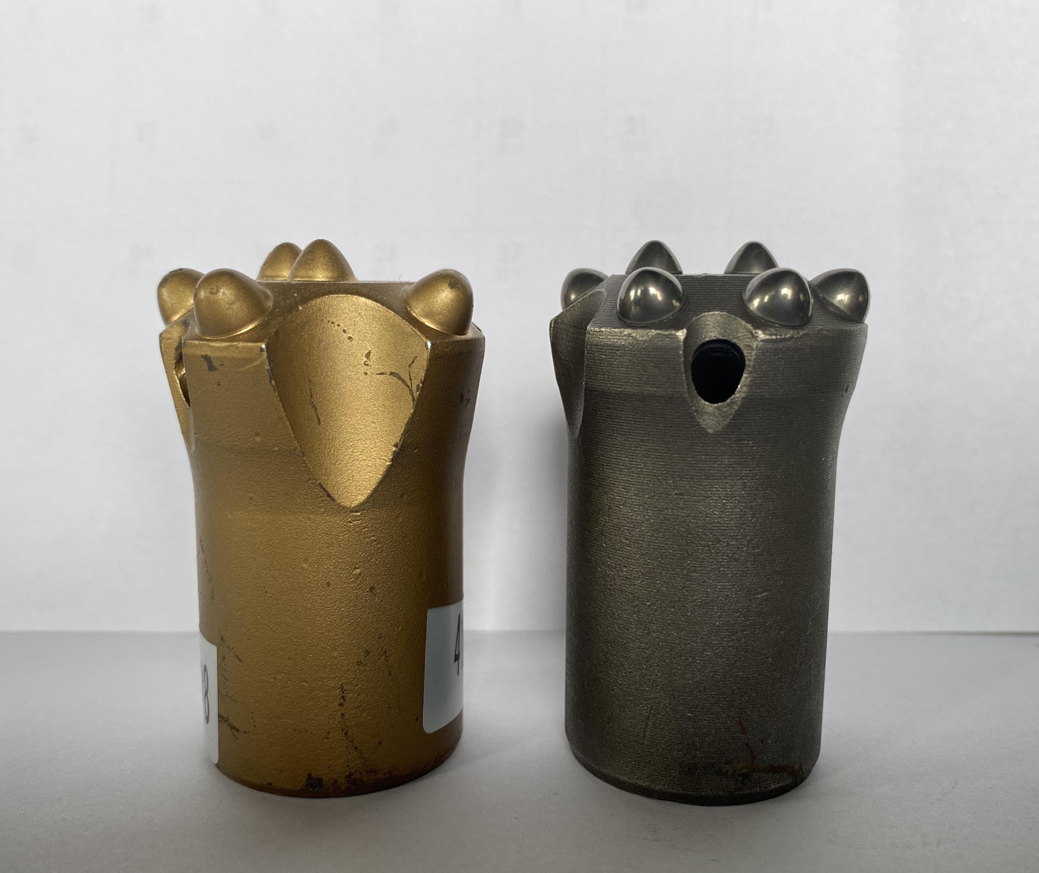 32mm 34mm 36mm 40mm High Quality Hard Rock Drilling Tapered Button Bit With 4-9 Buttons For Rock Driller
