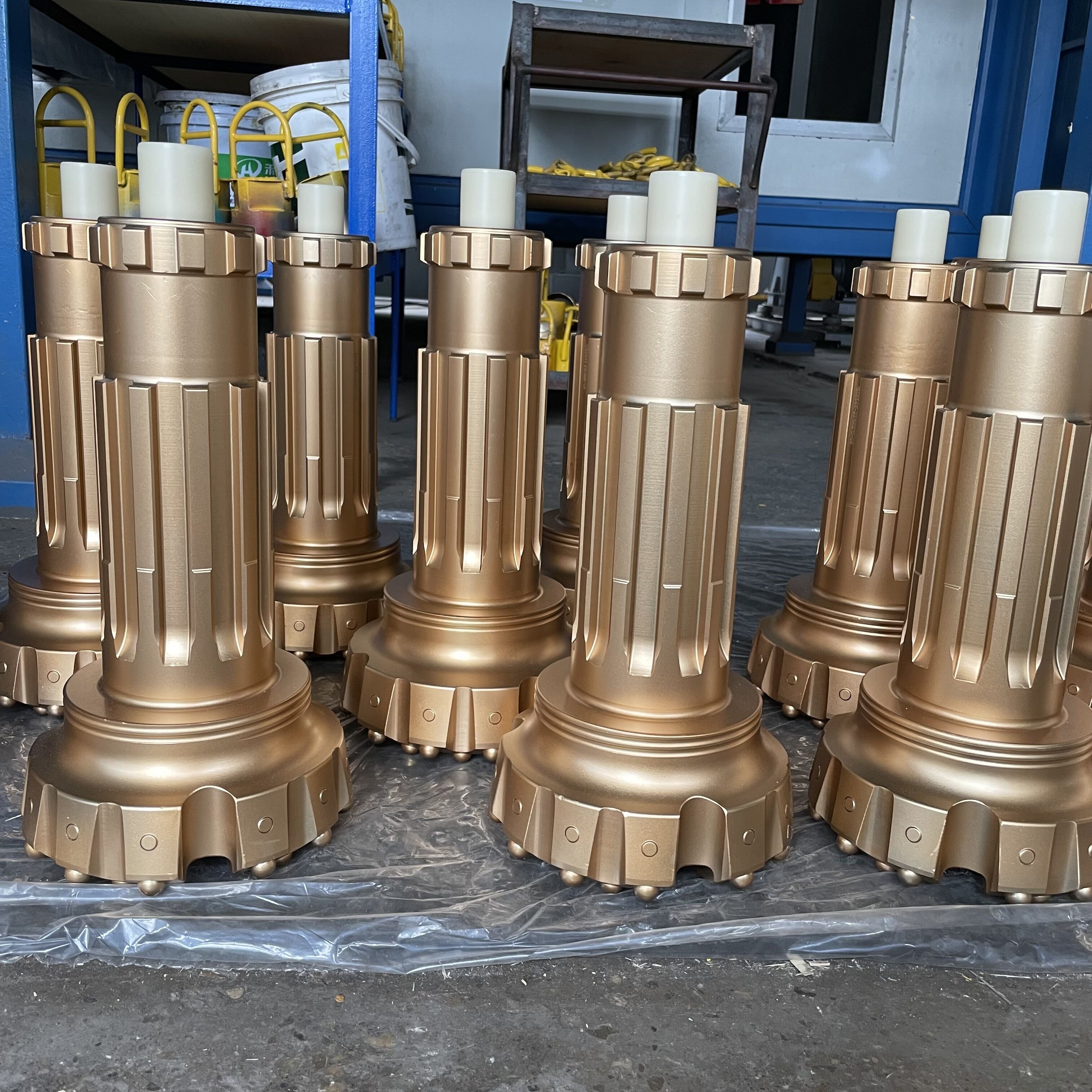DHD380 254mm 8 Inch High Quality Forged Down the Hole Rock Drilling DTH Hammer Drill Button Bit for Well Drilling