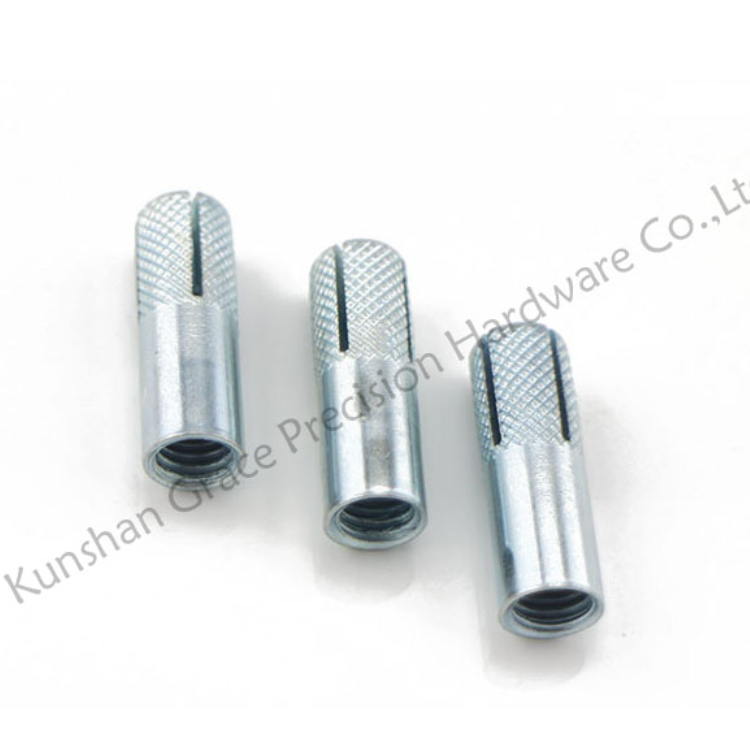 Carbon Steel Blue White Zinc Drop-in Anchor Setting Tool Drop-in Expansion Anchor Bolt