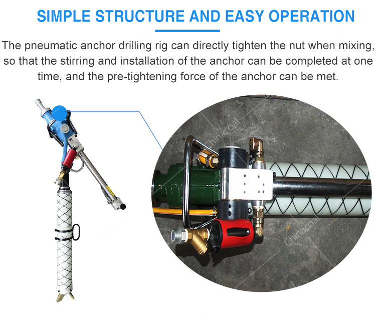 Roof Bolter Drilling Operation