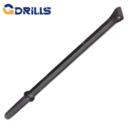 Mining Rigs Rock Drilling Rig Tapered Drill Rod 22/25mm Hex 7/11/12 Degree Forged Drilling Tool