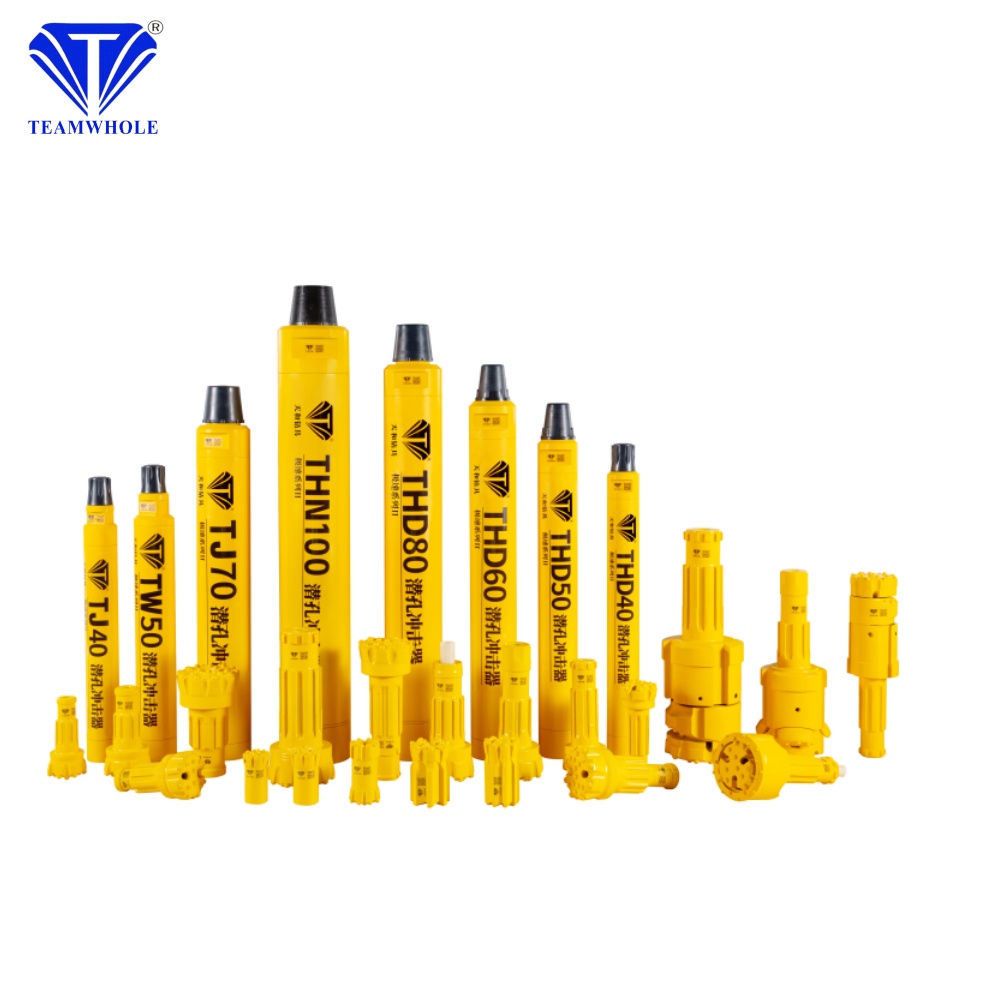 Factory Direct Sales Crawler Twin Drive Rotary Gearbox DTH Rock Drilling Drill Rig