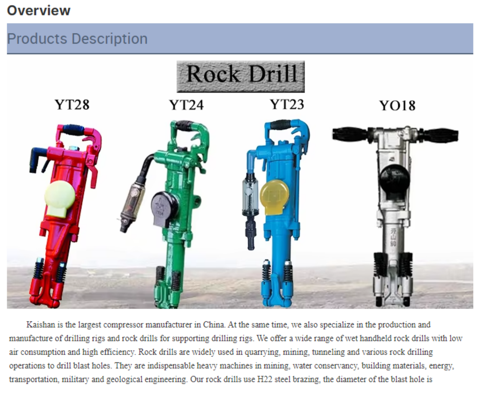 Product Overview