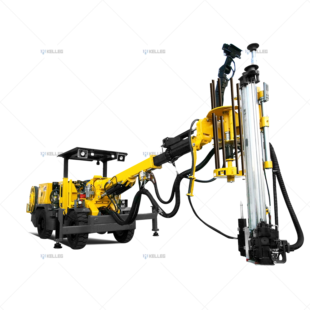 China Factory Hydraulic Bolting Jumbo Tunneling Machine Underground Drill Rig for Mining Shaft Motor As Core Component