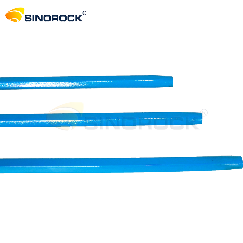 7/11/12 Degree Tapered Carbon Steel Drill Rod H22 Conical Bars Coal Mining Drilling Tool Machine Casting Mining Machine Parts
