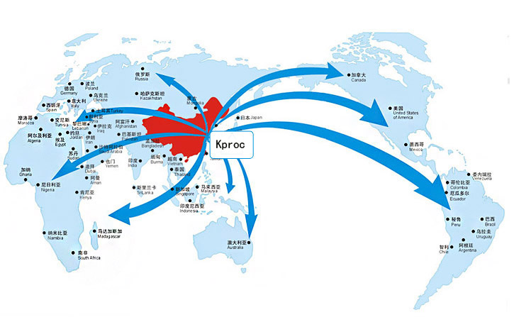 Sales and Service Network Map