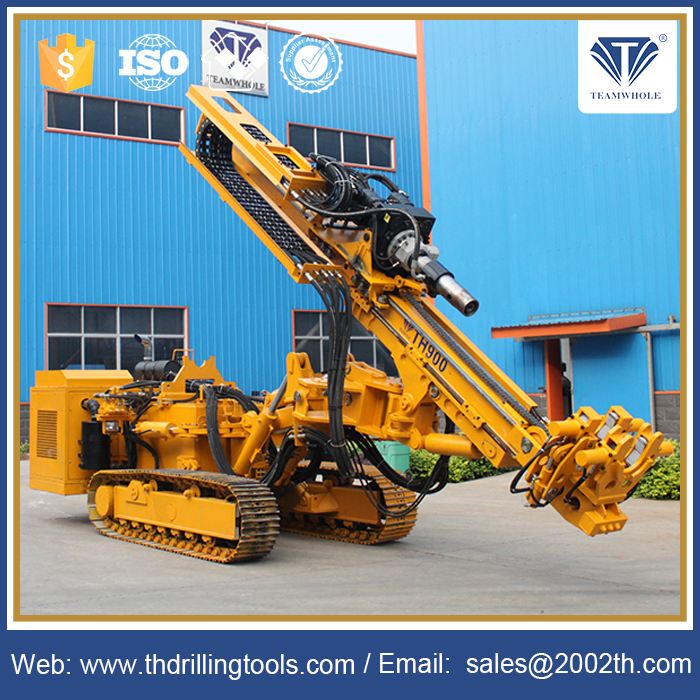 Crawler Twin Drive Rotary Gearbox Drilling Rig Detail 1