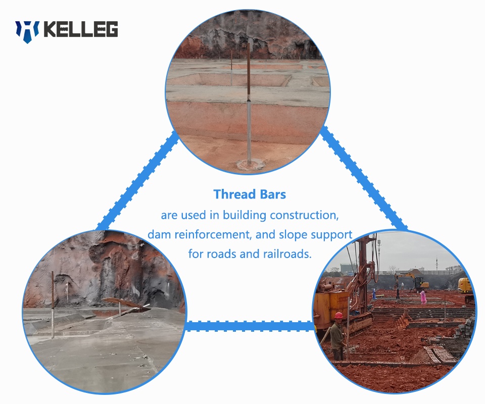 Threaded Bar Hexagonal Nuts and Accessories