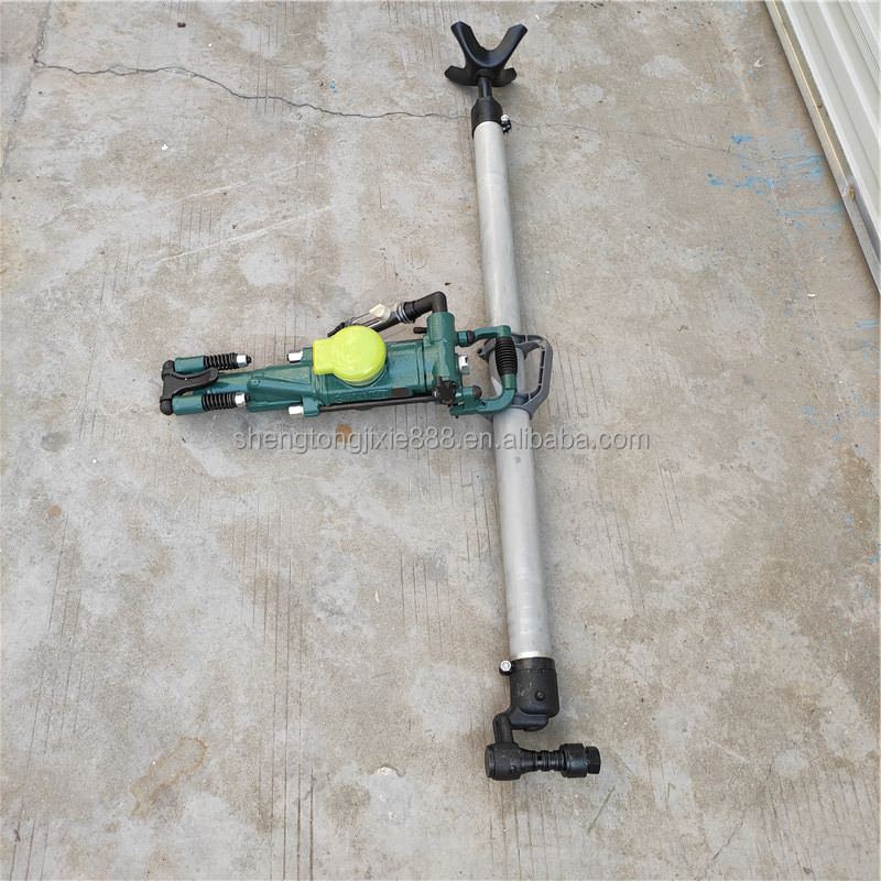 Good Sales YT28 Handheld Rock Drill Pneumatic Rock Drill with air Leg for Blastng in Tunnel Mining Jack Hammer and Mining