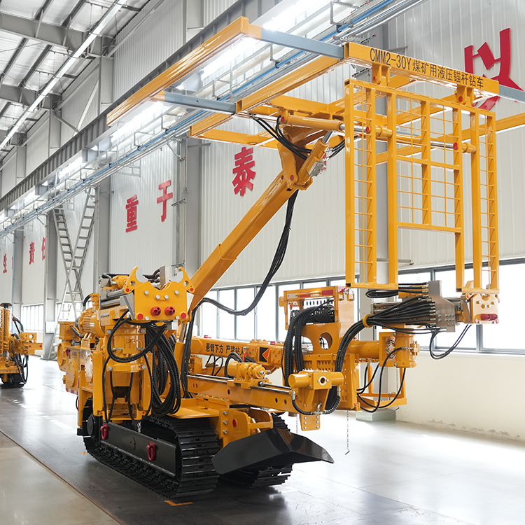 Factory Direct Sale 22hp Max 20m Drilling Rig Portable Hydraulic Roof Bolter for Coal Bunkers