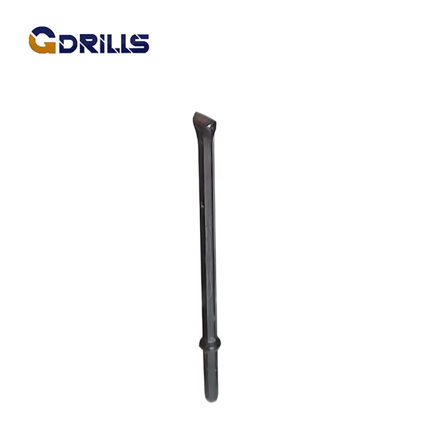 2025 Hot Selling Forging Integral Drill Steel Shank for Water Well Small Hole Drilling Construction 22 X 108mm Drilling Tool