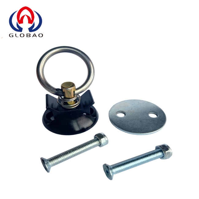Round Anchor Point Tie Down Kit Bolt on Fitting Kit with Quick Release Tie Down Anchor
