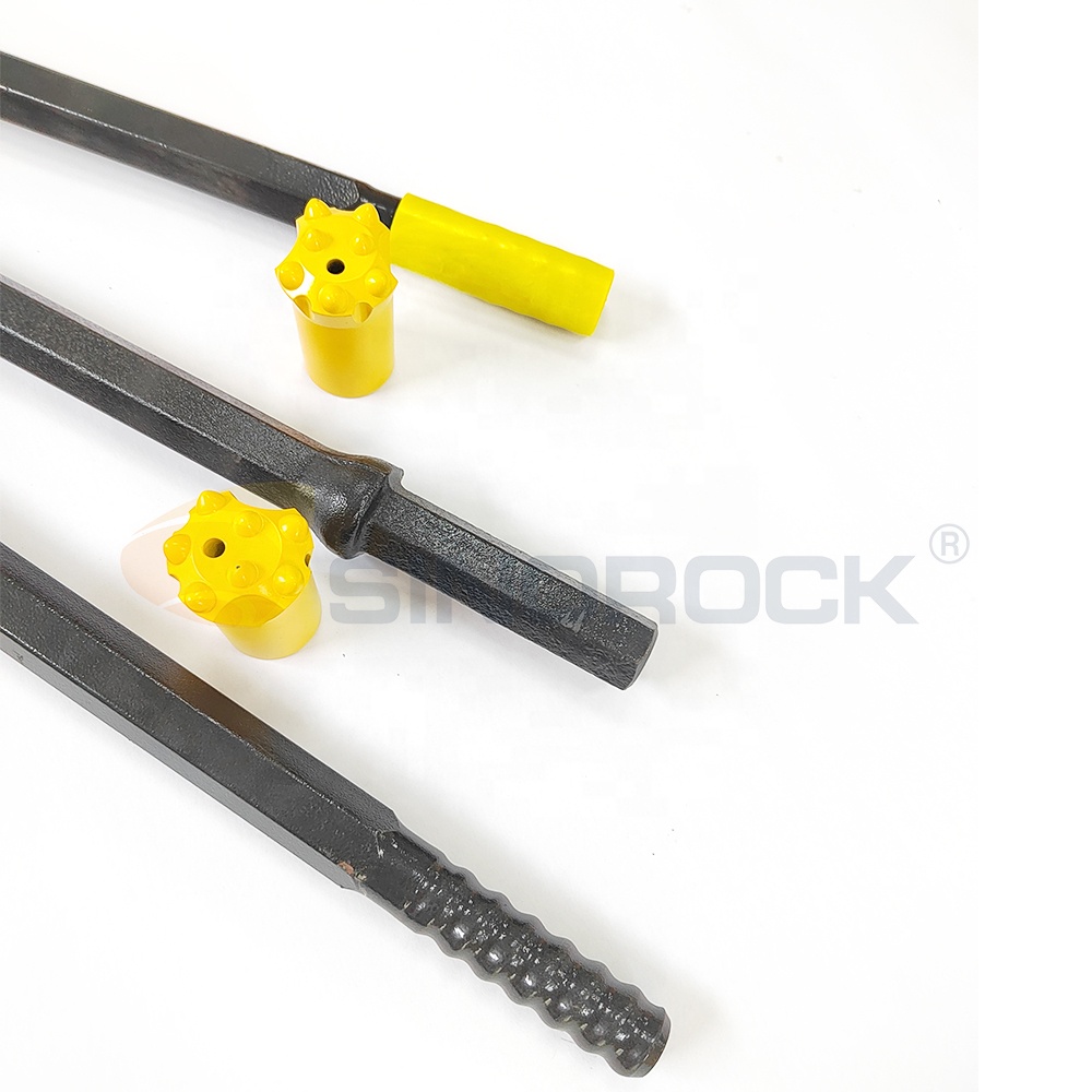 7 Degree Hard Rock Button Taper Drill Bit 32mm 36mm 38mm Customized High Performance Top Hammer Drilling Tool