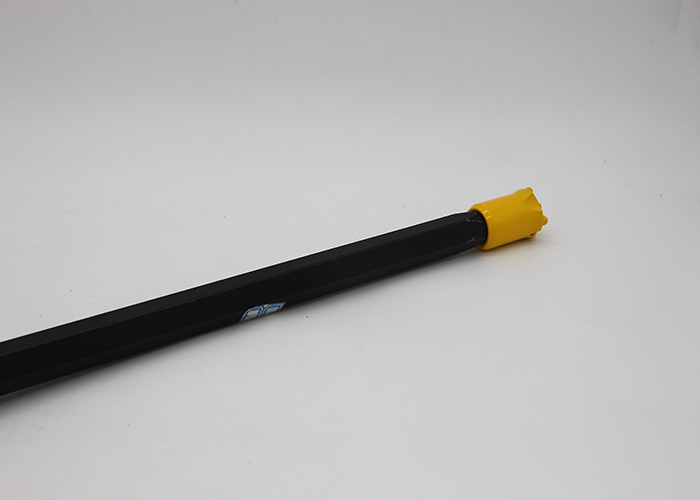 Small Hole Rock Drilling Tools 7/11/12 Degree Tapered Conical Drill Rod Hex.22 for Mining