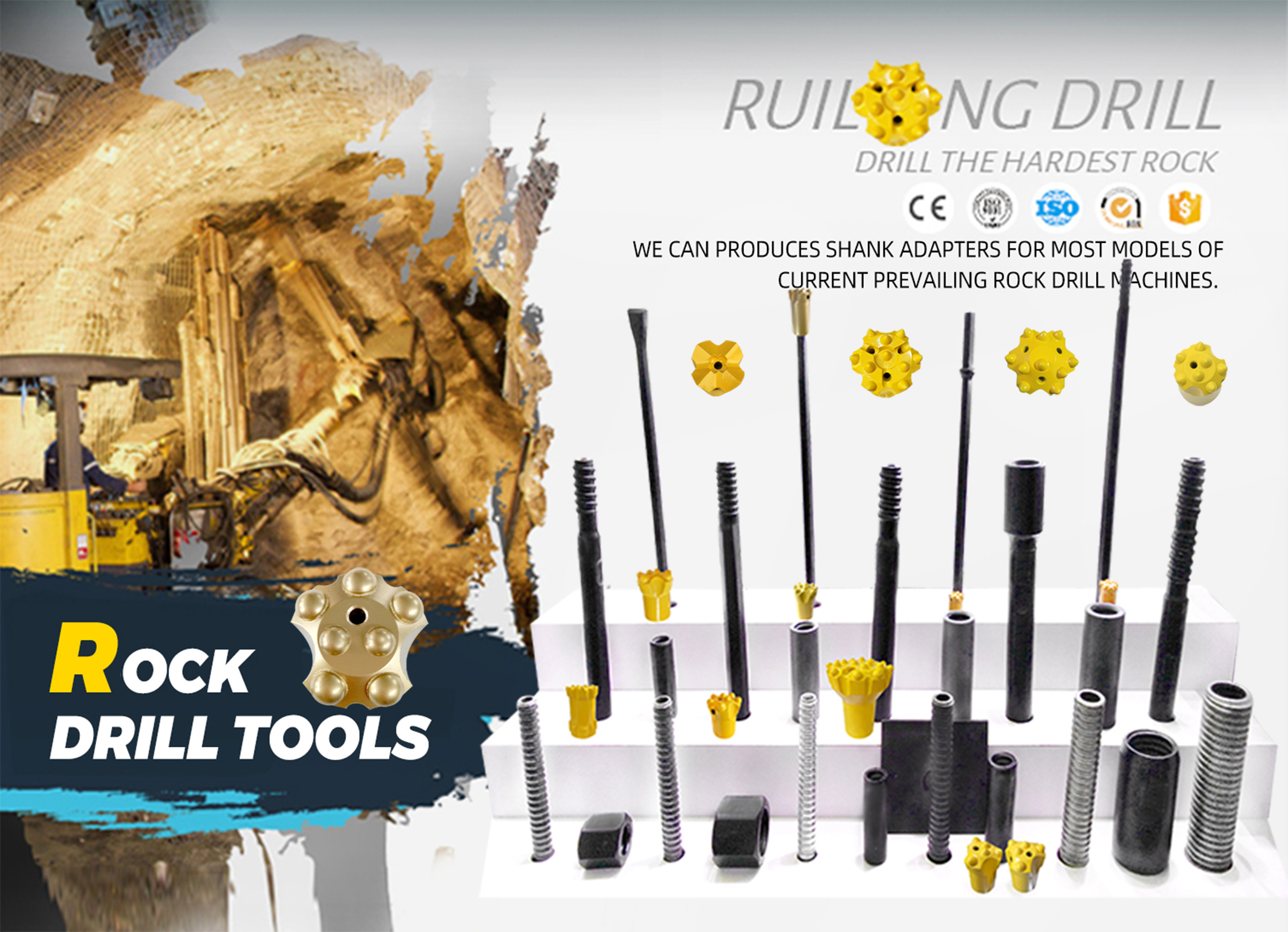 Thread Rock Drill Rod Series