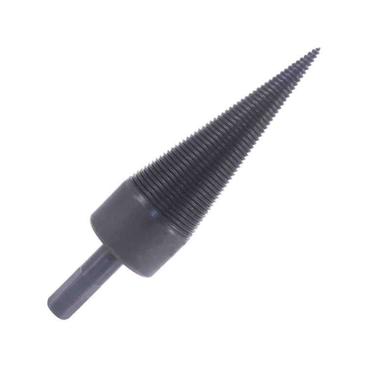 3pcs Removable Firewood Log Splitter Drill Bit Wood Splitter Drill Bits for Woodworking