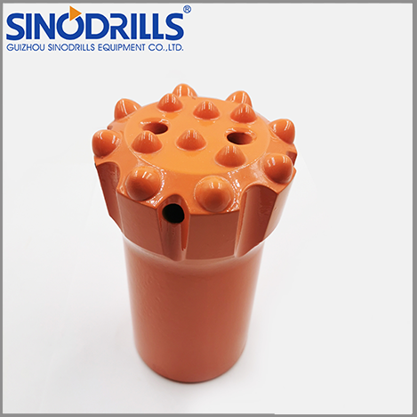 T51 thread drill button bit