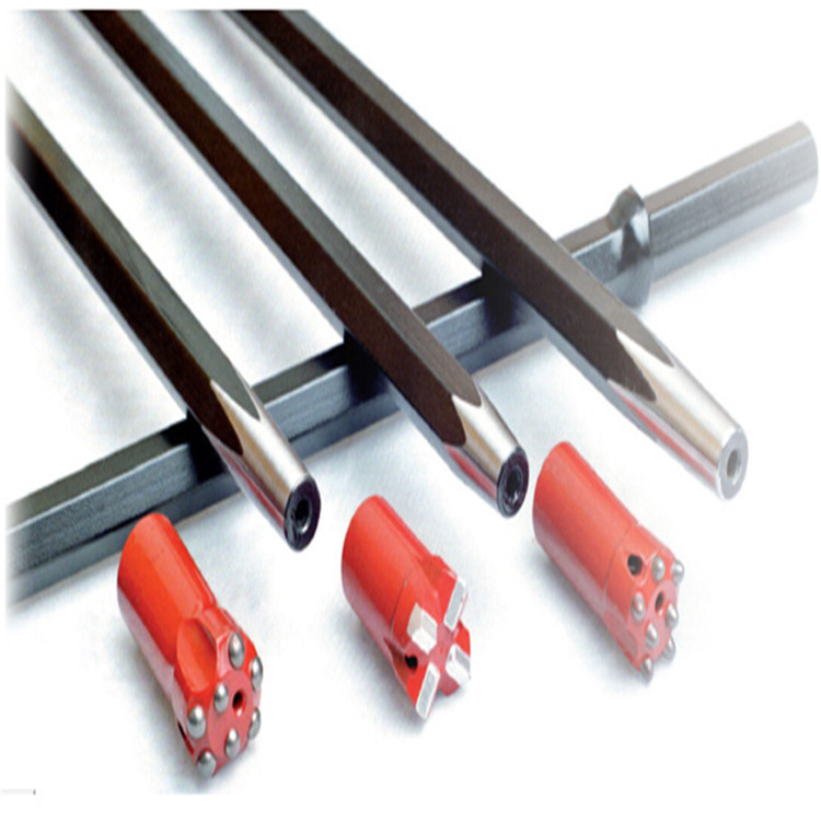 High Quality H22*108 L800-7000mm Tapered Drill Rods