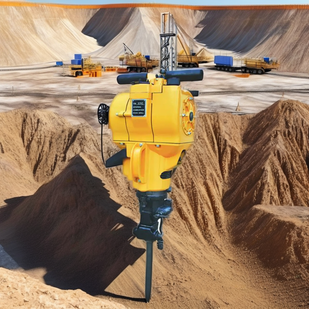 Portable Petrol Jack Hammer Rock Drill Machine Handheld Core Drilling Rig Gasoline Powered Portable Rock Drill Rig For Digging