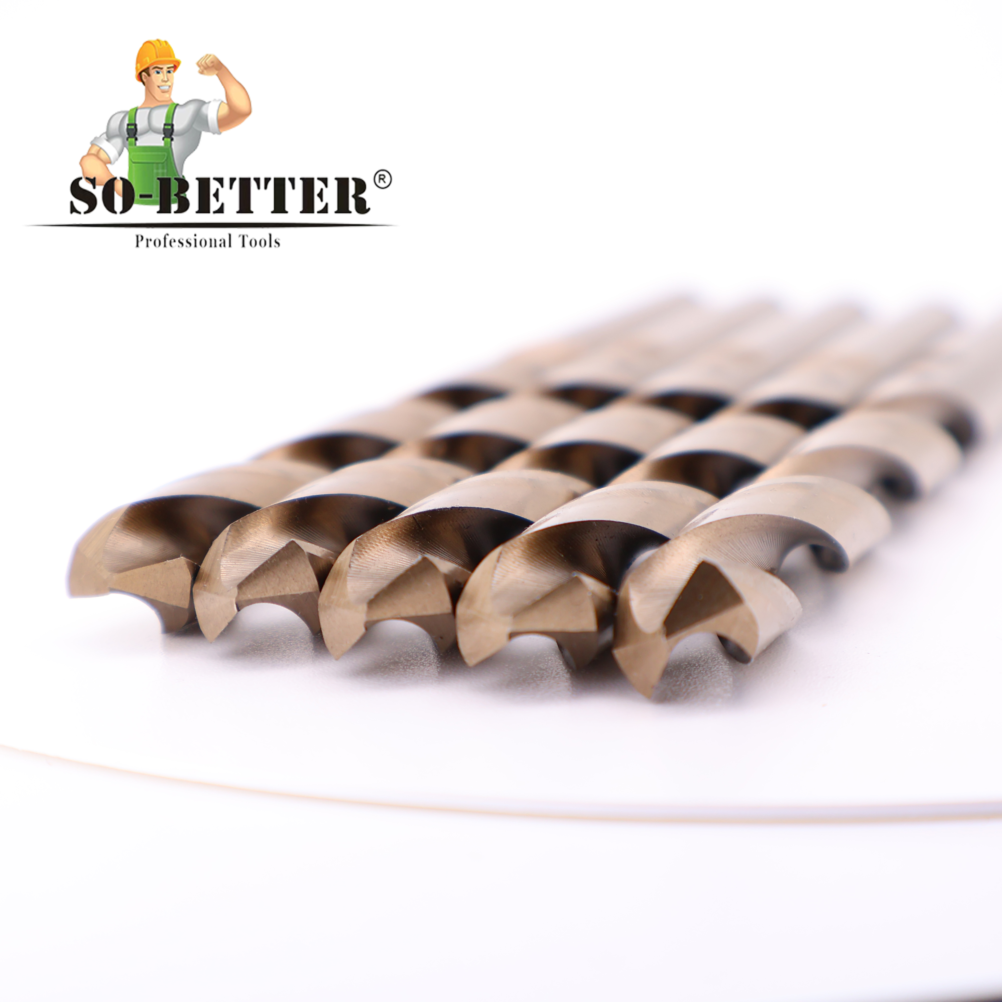 Factory Direct HSS Cobalt Twist Drill Bits Fully Grinding For Stainless Steel Metal Drilling Wholesale