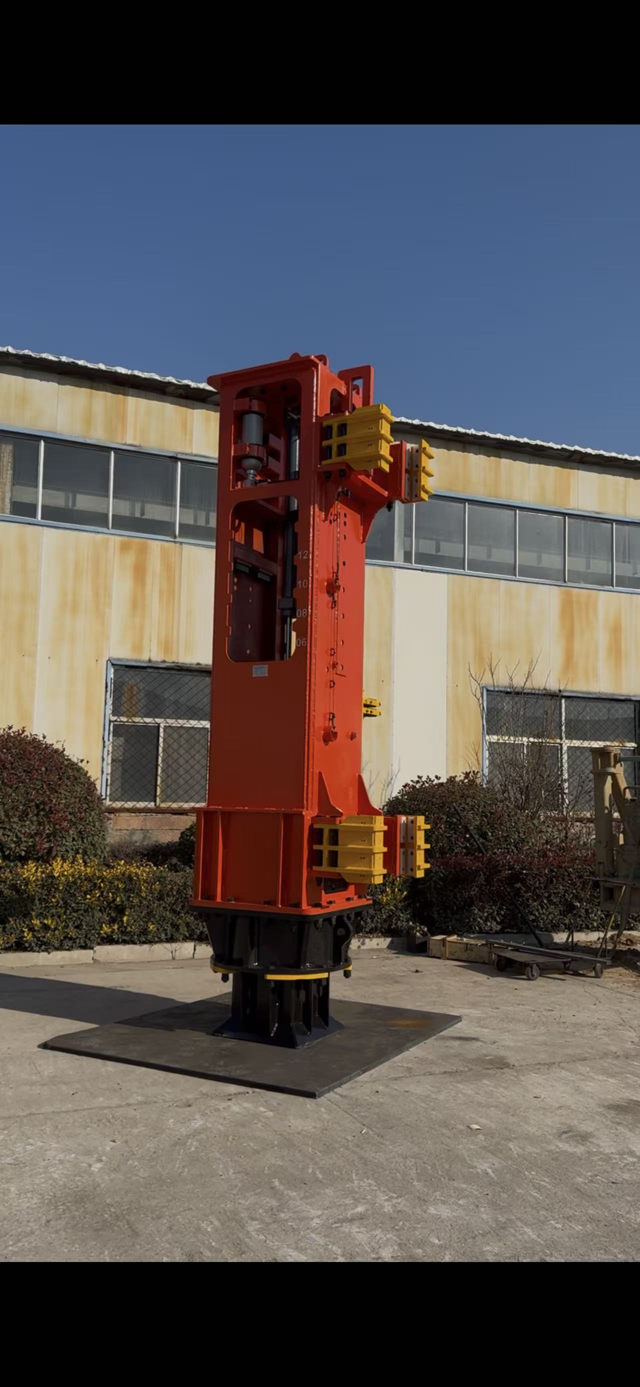 SDLQ Multifunctional Hydraulic Piling Hammer Pile Driver CFA Pile Machinery Hydraulic Impact Hammer Multi-purpose Drilling Rig