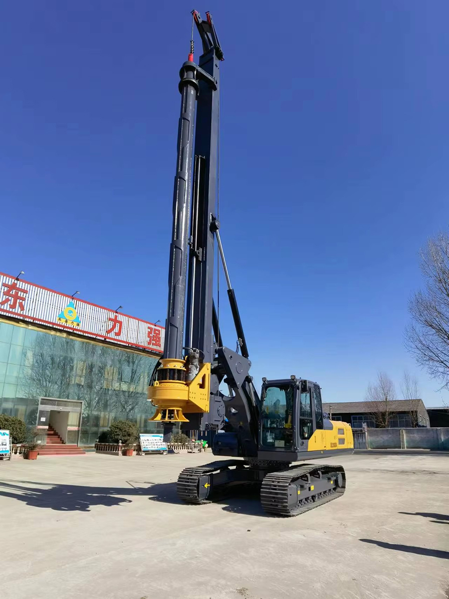 SDLQ Guaranteed-Quality 30m Deep Water Well Hydraulic Mine Crawler Rotary Pile Drilling Rigs Engine Pump Motor Bearing For Sale