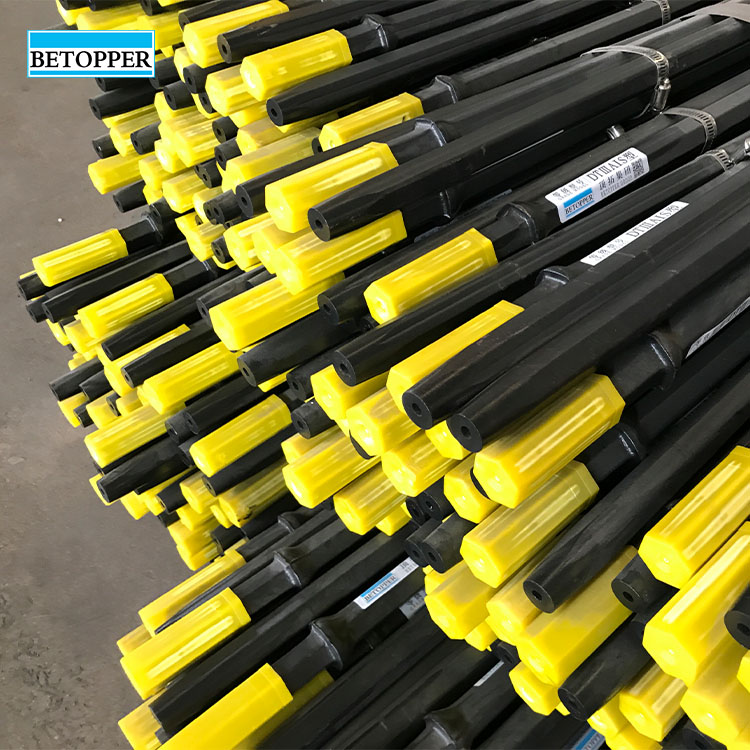 For Betopper 5ft 1.5m Conical Taper Drilling Rod 150cm 11 Degree Carbide Drilling Tool For Mining Quarry Drilling Hole