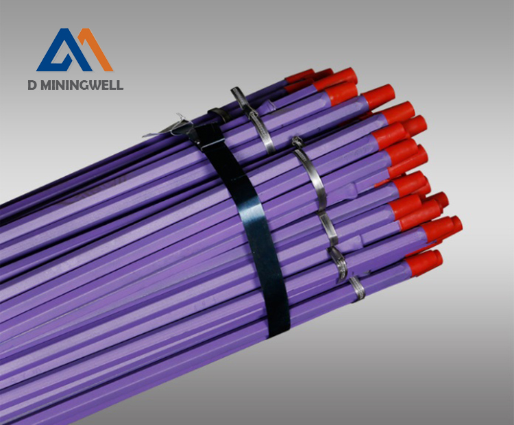 Tapered Drill Rod Drill Bit Extension Rod 32mm Integral Drill Rods