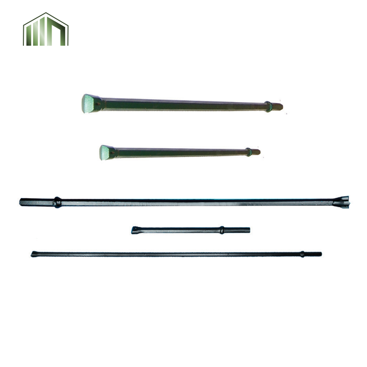 Chiesel Integral Drill Steel D.33 TL1708mm Small Hole Integral Drill Steel Rod H22x108mm L1600mm