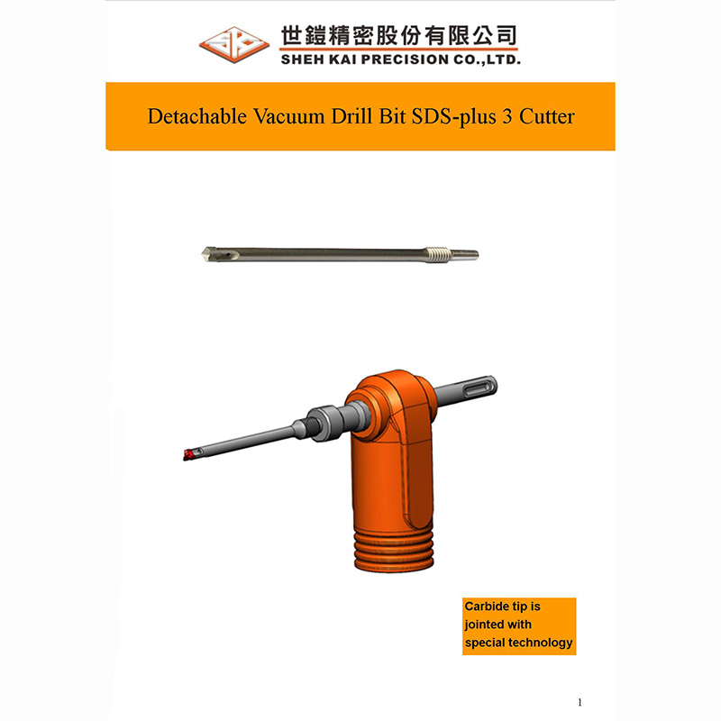Drill bit structure view 2