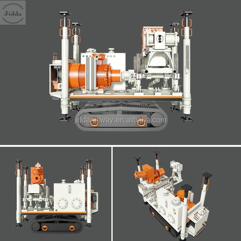 Hydraulic drilling setup