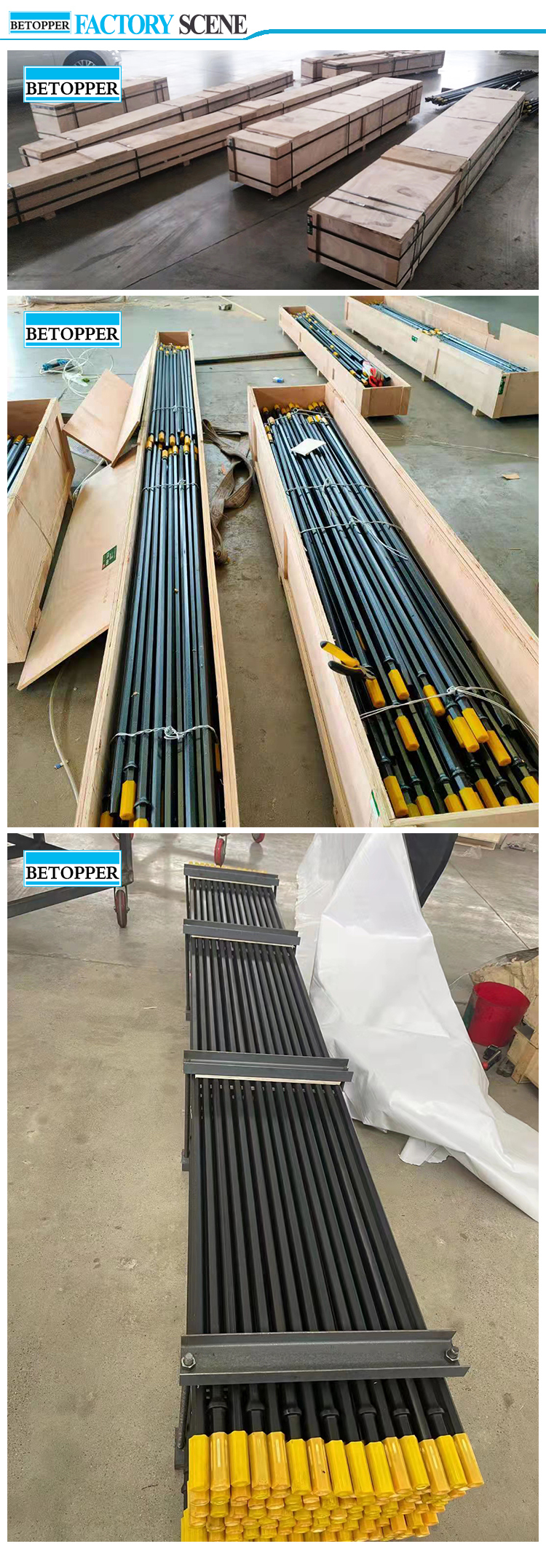 Taper Drill Rod Specification Detail