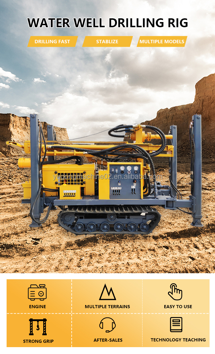 Diesel Water Well Drilling Rig Machine Overview