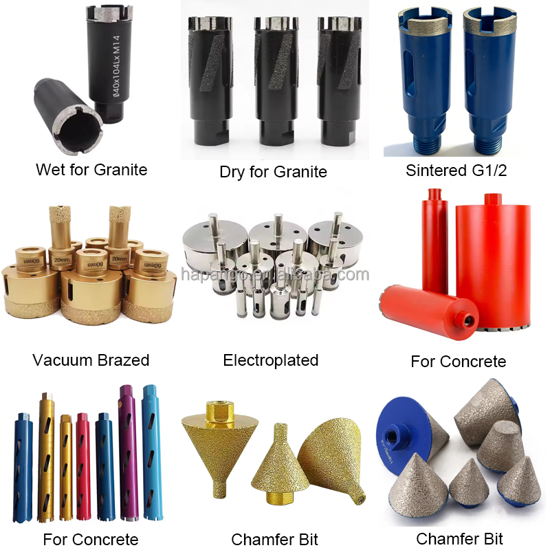 68mm Diameter Turbo 4/5Teeth High Performance Dry Concrete Core Drill Bit for Anchor Bolt Installation