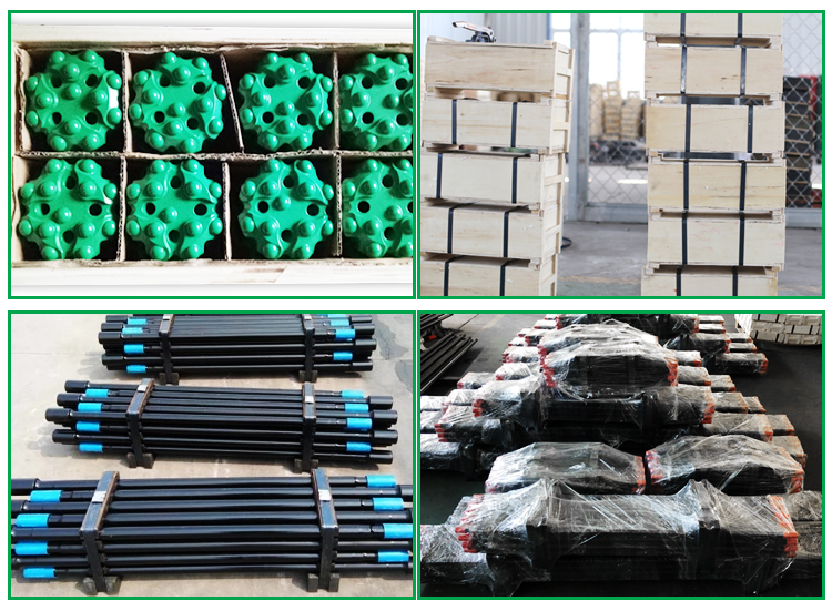 H22*108 Integral Drill Rod Stainless Steel High Quality Drilling Tool for Quarry Use and Ore Mining