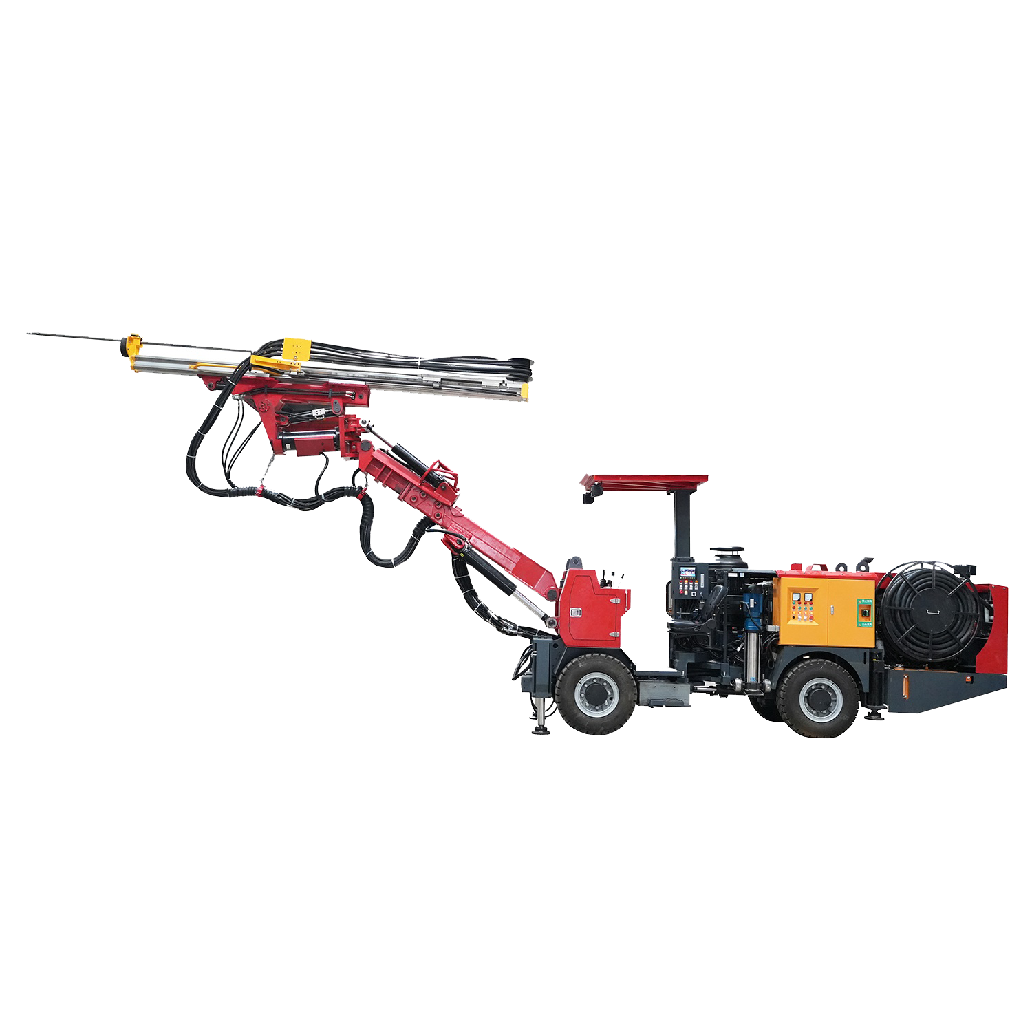 High Efficiency AZK-125 Underground Drilling Rig With PD380 Rock Drill For Metal Mine Construction