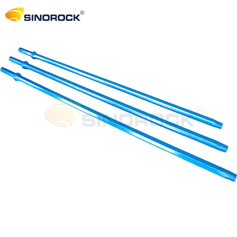 7/11/12 Degree Tapered Carbon Steel Drill Rod H22 Conical Bars Coal Mining Drilling Tool Machine Casting Mining Machine Parts
