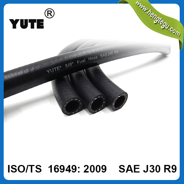 Yute Oil Resistant Black Braided Fiber Flexible Fuel Injection Hose