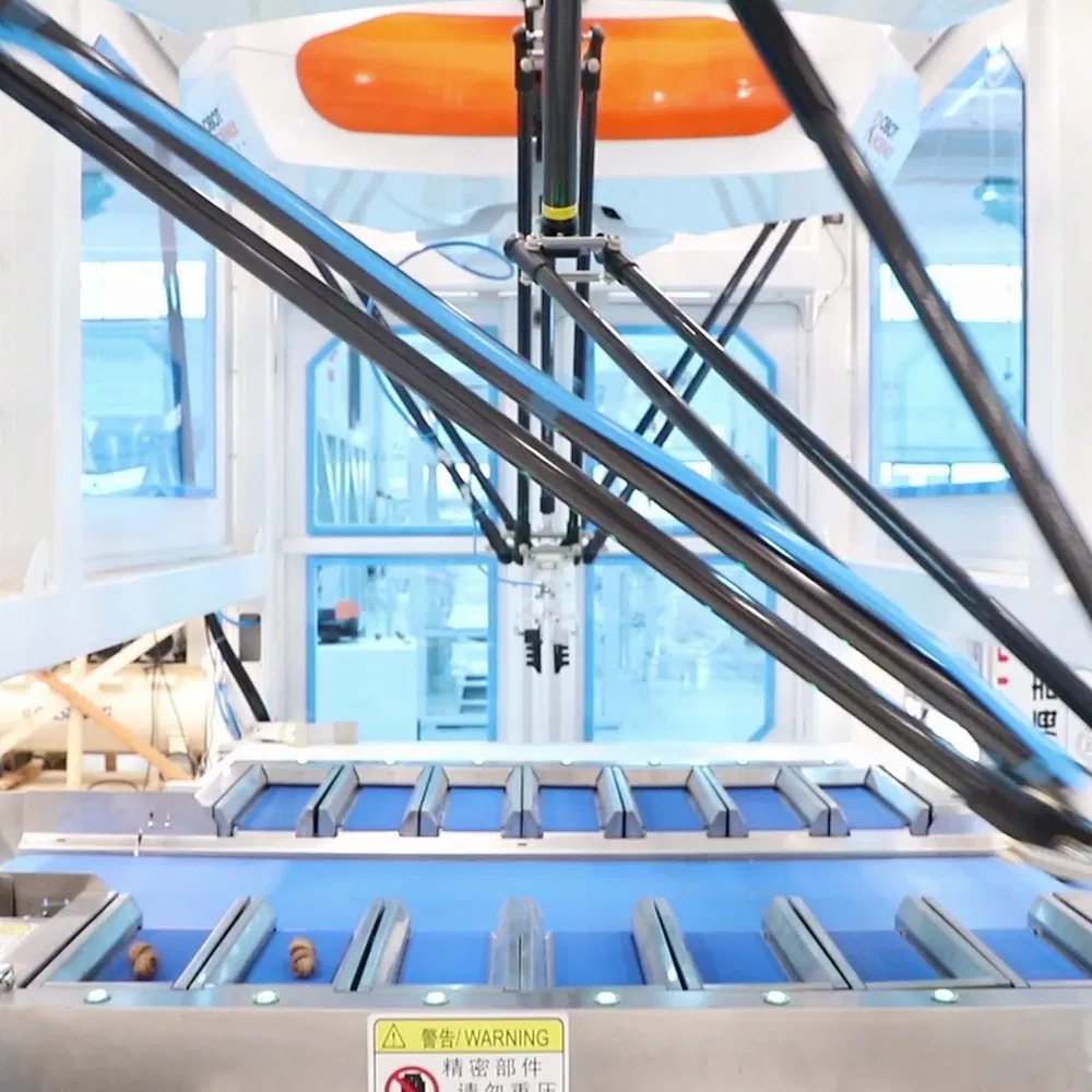 End-of-Line Delta Integrated Case Erector and Packer for Frozen Foods