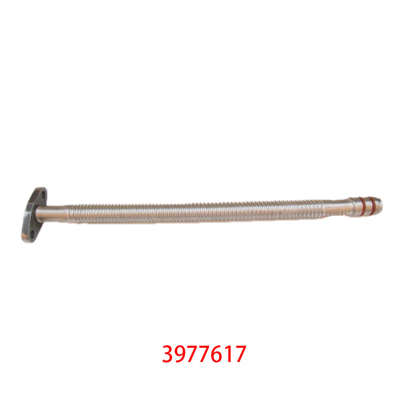 3977617 Automotive Engine Turbocharger Oil Return Pipe for Cummins 4bt Engine Parts