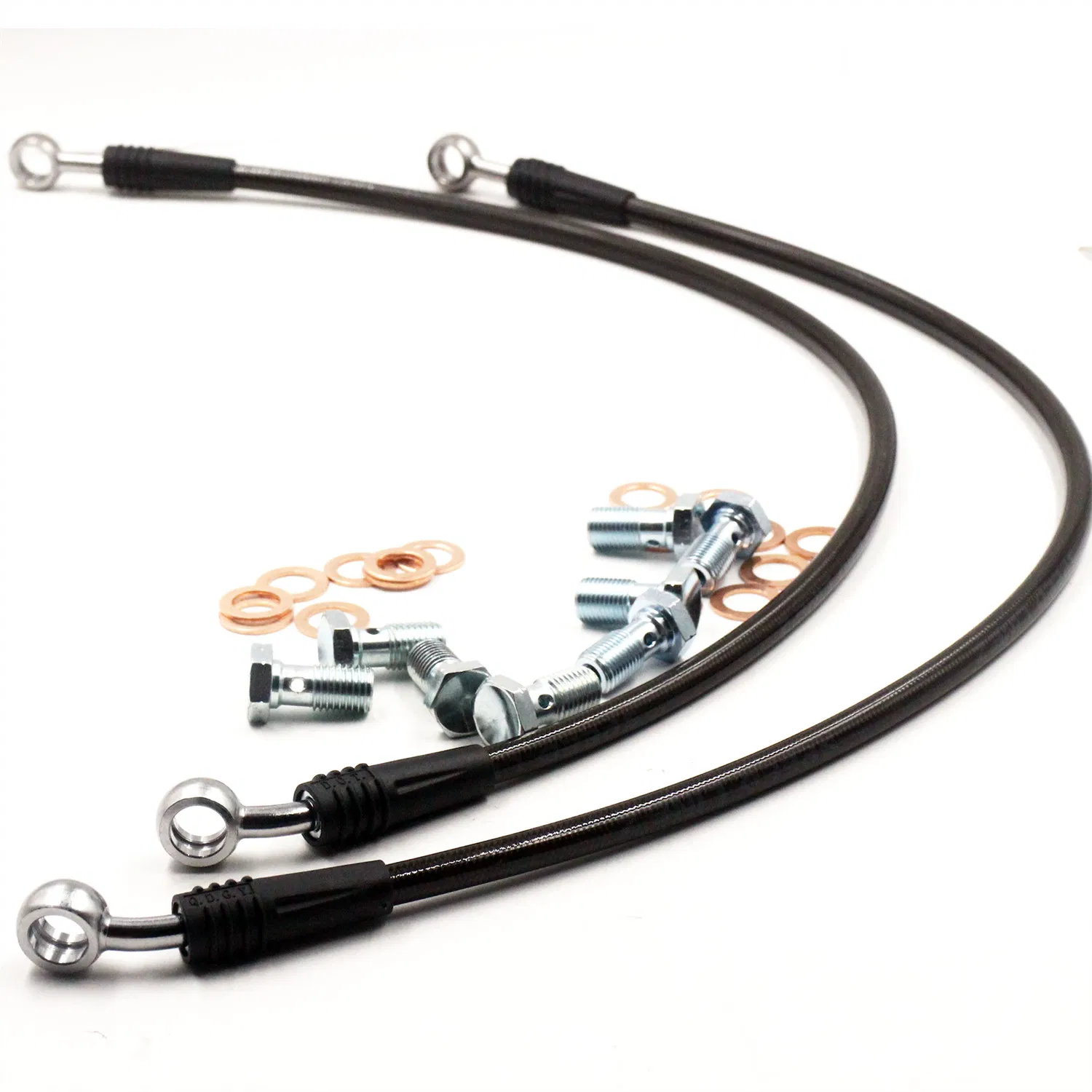 DOT SAE J1401 1/8 Best High Performance Car Racing Stainless Steel Braided PTFE Brake Fluid Hose Lines
