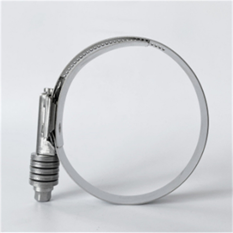 Heavy Duty Worm Drive Hose Clamp American Style 304 Stainless Steel for Automotive Industrial Marine Plumbing Wholesale.