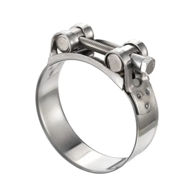 Silver Round Hose Clamp