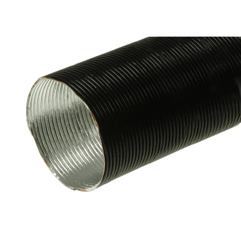 Aluminum Black PVC Heater Combustion Air Hose for Webasto and Eberspacher